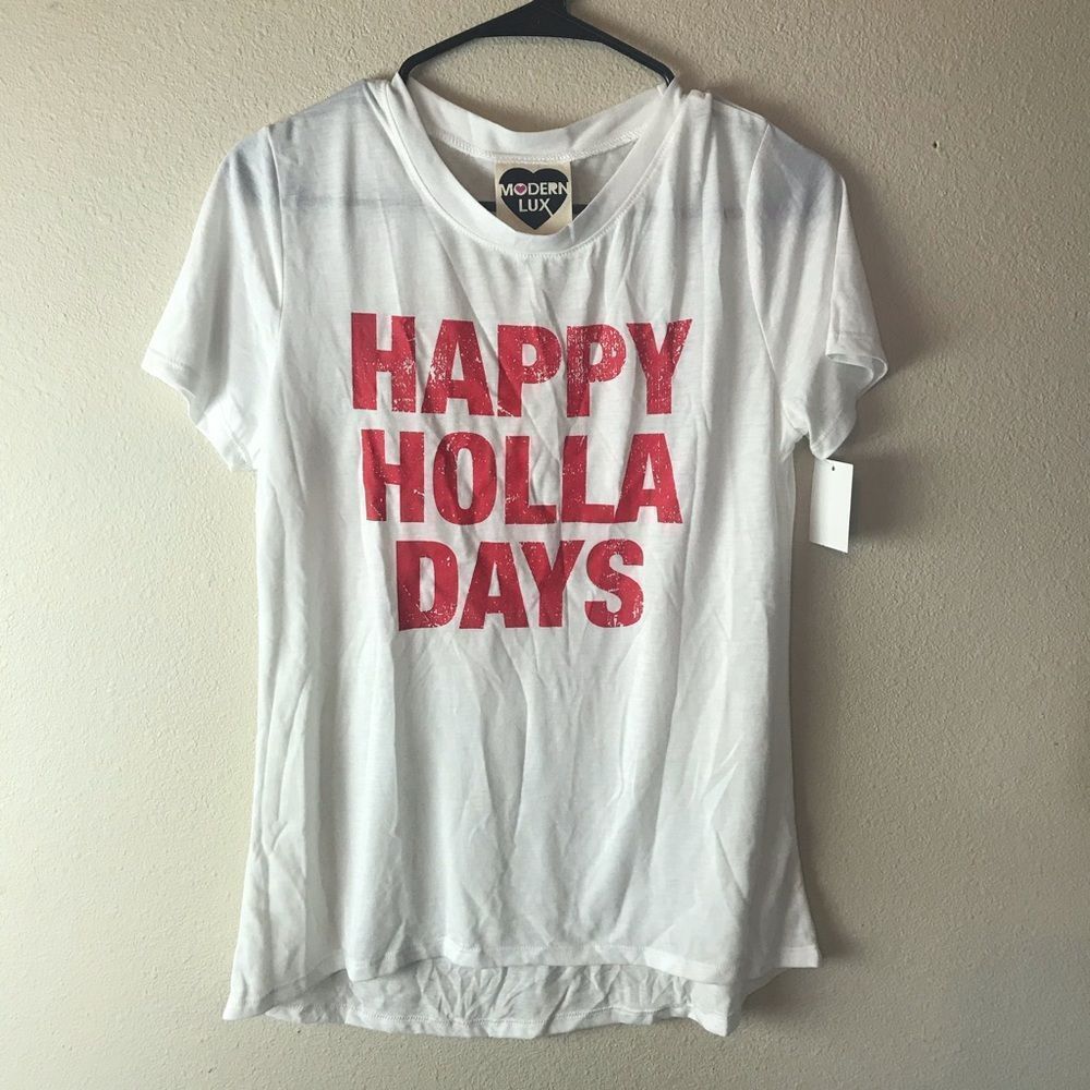 Modern Lux Happy Holla Days